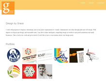 Tablet Screenshot of designbygrace.org